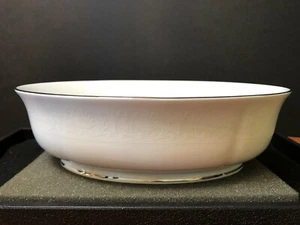 Lenox Hannah Debut Collection Platinum Oval Open Vegetable Bowl (RARE) - Picture 1 of 10