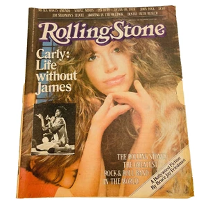 Carly Simon Rolling Stone Magazine Issue 358 December 1981 Vintage RARE - Picture 1 of 11
