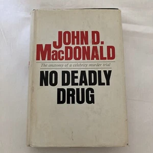 No Deadly Drug, by John D. MacDonald - 1968 - 1st Ed., Vintage Hardcover Book - Picture 1 of 8