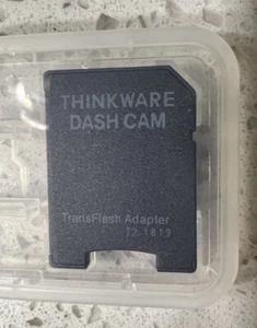 Thinkware Dash Cam Czarny Trans Flash Adapter - Zdjęcie 1 z 3