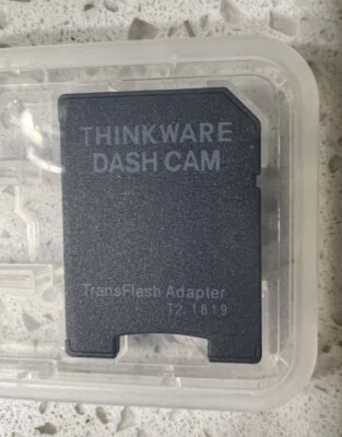 Thinkware Dash Cam Black Trans Flash Adapter - Image 1 of 3