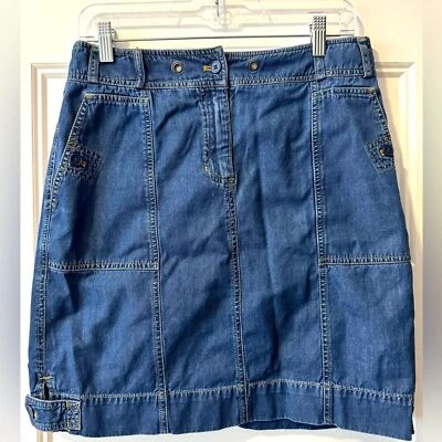 Falda vaquera deportiva Jones New York de colección talla 8 Foto 1 de 4
