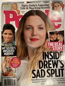PEOPLE MAGAZINE April 18 2016 DREW BARRYMORE Khloe Kardashian & Lamar Patty Duke - Picture 1 of 2