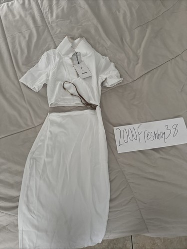 *Raro* Abito Nike X Jacquemus Bianco Taglia XS Nuovo Con Etichette