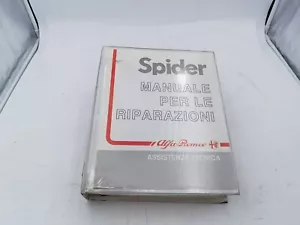 Manuale officina Alfa Romeo Spider 115 Duetto istruzioni per le riparazioni 1990 - Foto 1 di 24