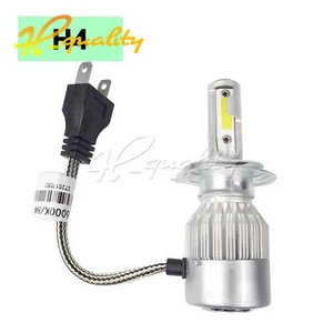 2PCS C6 H4 120W 10800LM COB LED Car Headlight Conversion 6000K White Bulbs - Imagen 1 de 1