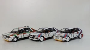 KYOSHO 1/18 Diecast - Lancia Delta 4WD Martini / Totip 1987 - Foto 1 di 10