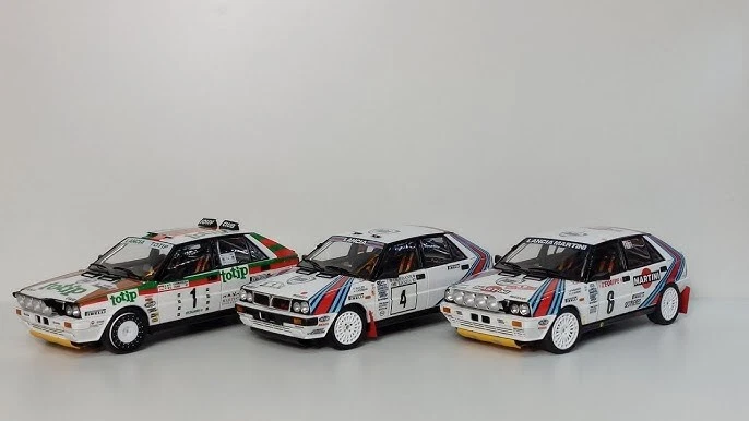 KYOSHO 1/18 Diecast - Lancia Delta 4WD Martini / Totip 1987 - Immagine 1 di 3
