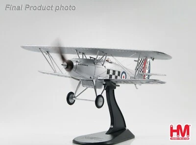 HAWKER FURY MK.I RAF "FIGHTING COCKS" R H HANMER 1932 - HOBBY MASTER HA8001 1/48 - Image 1 of 4