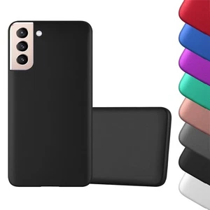 Metallic Schutzhülle für Samsung Galaxy TPU Handy Hülle TPU Matt Case Cover - Photo 1/55
