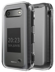 Transparent Étui Coque Rigide Protection Écran pour Nokia 2760 2780 Clapet Phone - Photo 1 sur 8