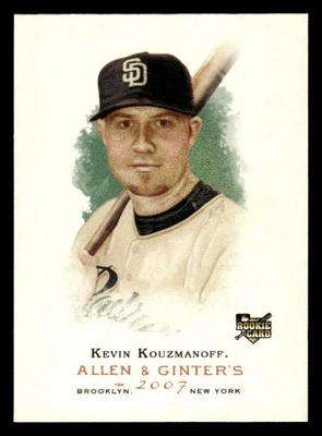 2007 Topps Allen & Ginter #36 Kevin Kouzmanoff Card San Diego Padres - Image 1 of 2