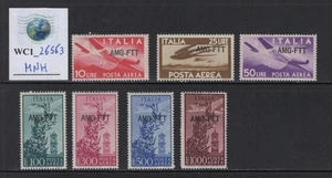 WC1_26563. TRIESTE FTT. Valuable 1949-1952 air mail set. Sc. C20-C26. MNH - Picture 1 of 1