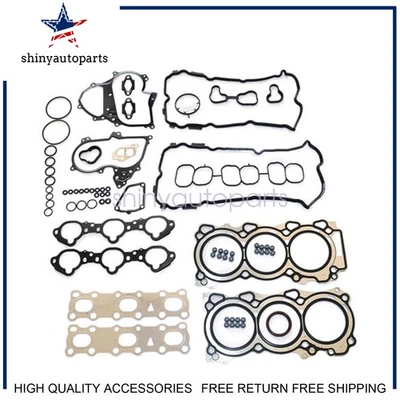 Juego de juntas de culata para Nissan Altima Máxima Murano Quest 3,5 L DOHC 2007-2020 Foto 1 de 4