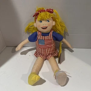 Vintage UNICEF Kids USA Amerika Jenny 1991 seltene Stoffpuppe Plüschtier Mädchen Spielzeug Neu mit Etikett ~ 12 Zoll - Bild 1 von 6