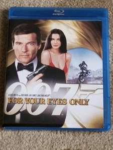 FOR YOUR EYES ONLY (1981) JAMES BOND ROGER MOORE BLU-RAY LIKE NEW! - Picture 1 of 3