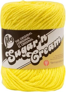 Lily Sugar'n Cream Yarn - Solids-Sunshine - 102001-73 - Bild 1 von 1