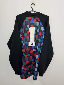 MAGLIA MANICA LUNGA PORTIERE CALCIO VINTAGE MODELLO UHLSPORT ANNI 90 TAGLIA XXL - Foto 1 di 10
