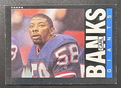 1985 Topps - Carl Banks #111 (RC) - Image 1 of 2