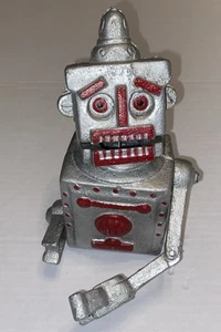Banca monete Hubley Robert The Robot anni 50 tutto originale incompleto ghisa raro - Foto 1 di 22