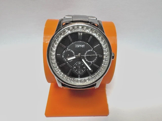 Esprit Men's Multifunction Watch Black Dial crystal Bezel Stainless steel - Image 1 of 4