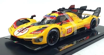 Burago 1/18 Scale Diecast 18-16313 - Ferrari 499P #83 24 Hr Le Mans - Image 1 of 4