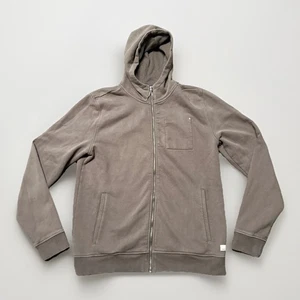 Vuori Coronado Hoodie Men's DreamKnit Warm Hoodie XL Brown Zip Athletic - Picture 1 of 16