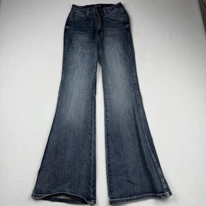 Jeans Judy Blue para mujer 5/27 azul acampanado elástico denim lavado medio JB8865DK - Imagen 1 de 11