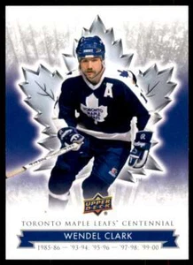 2017-18 Maple Leafs Centennial Wendel Clark #68 - Imagen 1 de 2