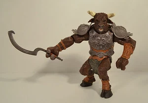 Figura de acción Minotaur Brown Beast 2005 5,5" Hasbro armario de brujas león león - Imagen 1 de 2