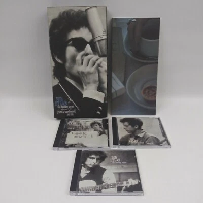 Bob Dylan Bootleg Series Volumes 1 - 3 Box Set 3 cds W/Booklet  - Imagem 1 de 4
