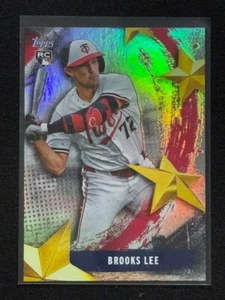 2025 Topps Series 1 - Stars of MLB #SMLB-19 Brooks Lee (RC) TWINS - Picture 1 of 4
