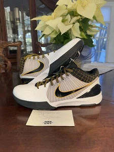 Nike Zoom Kobe 4 Protro 'Del Sol' AV6339-101 Men's Shoes Size 14 Worn 1x Rare - Picture 1 of 12