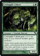 CRABAPPLE COHORT FOIL X4 4 4X Shadowmoor MTG Magic the Gathering Cards DJMagic