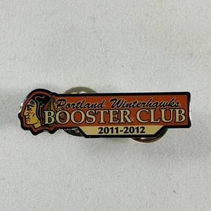 Vintage Portland Winterhawks Hockey Lapel Pin 2011-2012 Booster Club Pin - Picture 1 of 6
