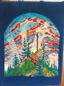 Wandteppich 'hochwertig geknüpft' Wertvolle Handarbeit/Junghans' Wolle neuwertig - Bild 1 von 6