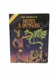AD&D 2nd Printing Deities & Demigods w/Cthulhu 144pp Higher End Jim Ward ORIGINA - Picture 1 of 8