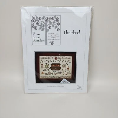 The Flood. Cross Stitch Pattern Chart - Plum Street Samplers 2011 CHART ONLY - Image 1 of 4