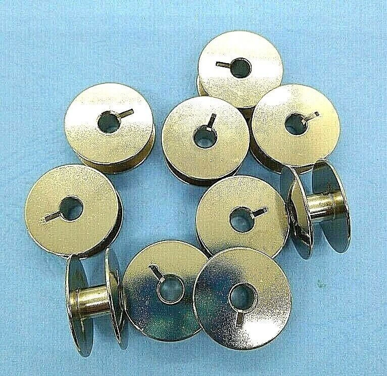 10X Bobbins (Steel) for Pfaff 545,546,1245, 1246 etc.  #91-018339-05 - Image 1 of 1