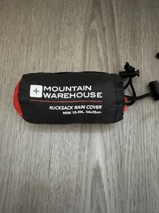 Mountain Warehouse rusksack rain cover 10-20L 54x35cm - Red - Picture 1 of 3