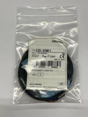Omron E2E-X5MY1 Proximity Sensor 24-240VAC 2-Meters - Image 1 of 4