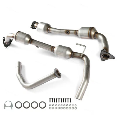 Catalytic Converters Fits 2007 2008 2009 Toyota Tundra 5.7L V8 Left & Right Set - Imagem 1 de 4