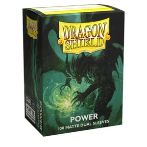 Dragon Shield – Standard size – Dual Matte – Metallic Green – Power (100) - Picture 1 of 1