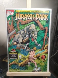 Jurassic Park #1-4 Signed By George Perez + #1 Also Bagged. #1-4 Cards + 2 Foil. - Picture 1 of 24