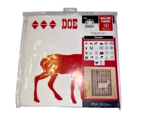 FolkArt gestanztes Papier, Waldschablone Wertpaket, 12 x 12 Zoll (26er-Pack) - Bild 1 von 2