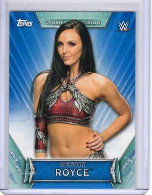 2019 Topps WWE Women's Division Blue Parallel #27 Peyton Royce 11/25 - Image 1 of 2