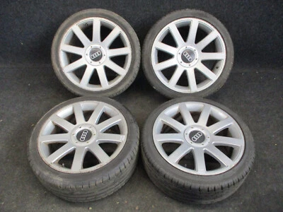 18" Alufelgen Sommerreifen 225 40 Audi A3 S3 8L TT 8N 8x18 5x100 5x112 - Bild 1 von 4
