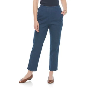 Ladies Black Pants Pull On Size 10 Laura Scott NEW Average - Picture 1 of 1