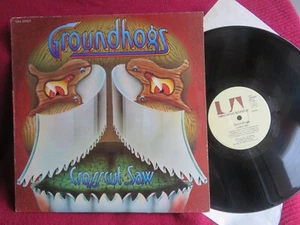 The GROUNDHOGS – Crosscut Saw - 1st Press french 1976 / EX - Imagen 1 de 3
