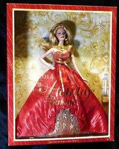 Holiday Barbie Puppe 2014 - NRFB - Karton in sehr gutem Zustand - Bild 1 von 6